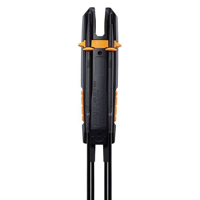 testo 755-1 - Current / Voltage Meter with 200 A AC, 600 V AC/DC, and Continuity