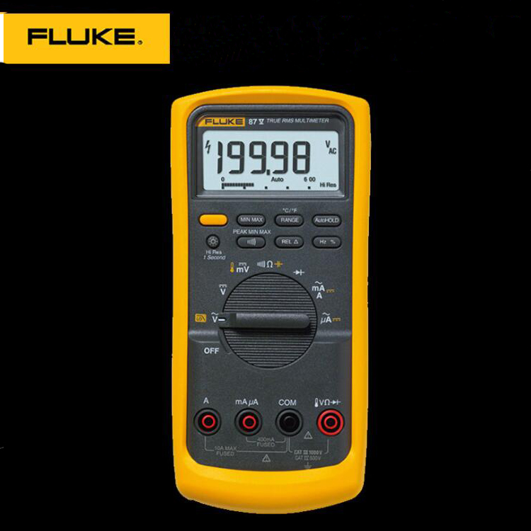 FLUKE福禄克F87-5/f87-V工业用真有效值数字万用表