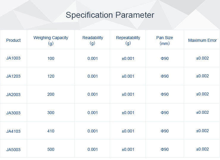 JA(0.001g) Precision Balance