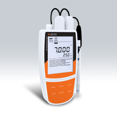 般特Bante902P便携式pH/电导率/TDS/盐度计