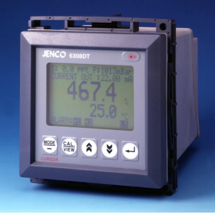 pH /Temp Controller 工业微电脑型溶解氧/温度控制器 6308DT