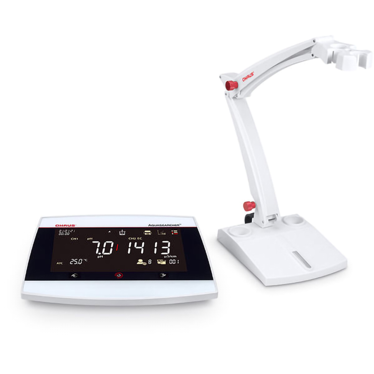 OHAUS AQUASEARCHER™ AB33M1 BENCH METER Easy-to-Use and Accurate Multi-Parameter Benchtop Meter