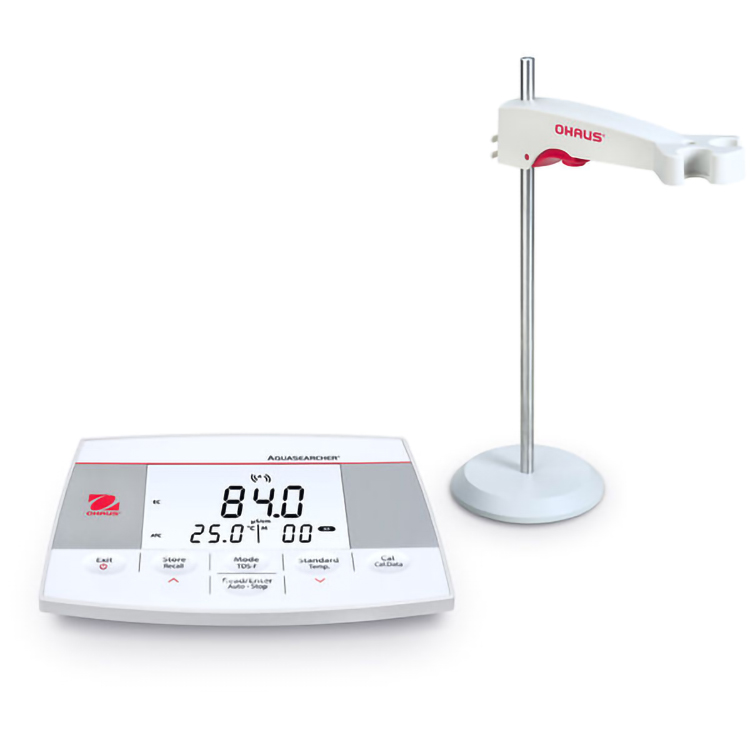 OHAUS AQUASEARCHER™ AB23EC BENCH METER Simple-to-Use Benchtop Meter Designed to Easily Measure Conductivity, TDS and Salinity