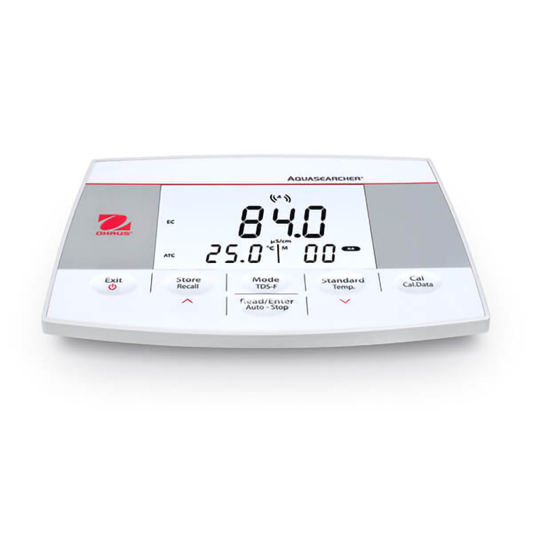 OHAUS AQUASEARCHER™ AB23EC BENCH METER Simple-to-Use Benchtop Meter Designed to Easily Measure Conductivity, TDS and Salinity
